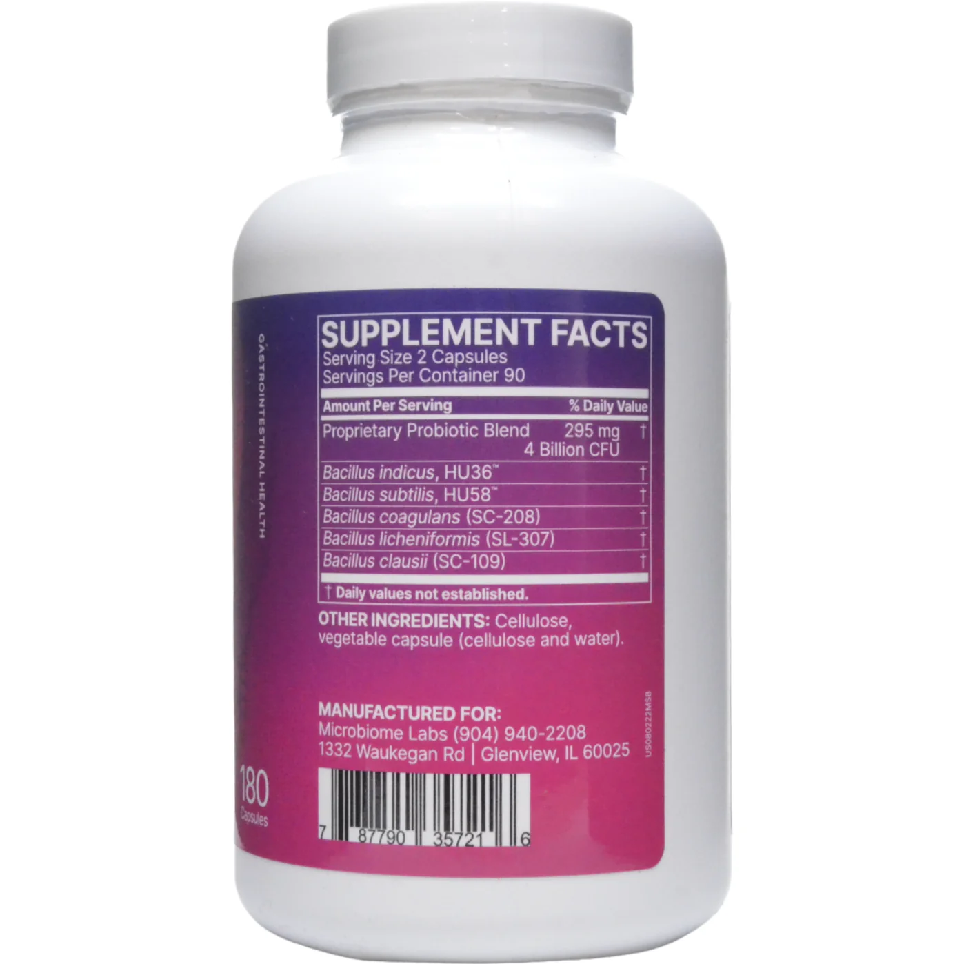 MegaSporeBiotic by Microbiome Labs - Kansas Nuitrition - HNZSDS