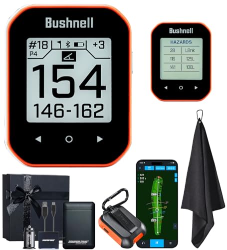 Bushnell Golf Phantom 3 Slope GPS Handlheld (Green) | 38,000+ Courses, Slope Compensation, Hazard Info, Distance Calculator, Scorekeeping