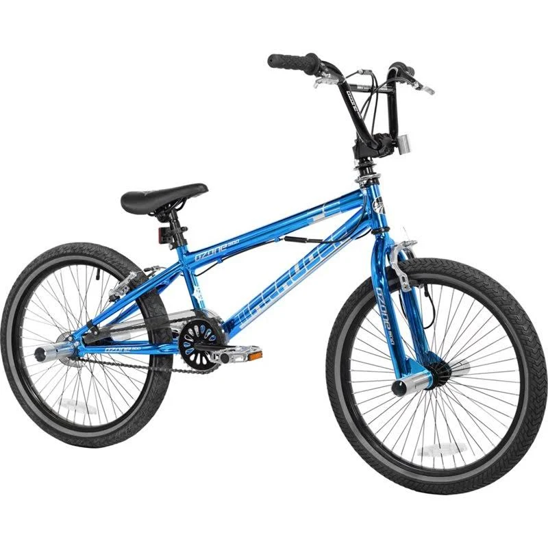 Ozone 500 Boys& 20 in Marauder Bike Silver/Blue - Boys Bikes at Academy Sports