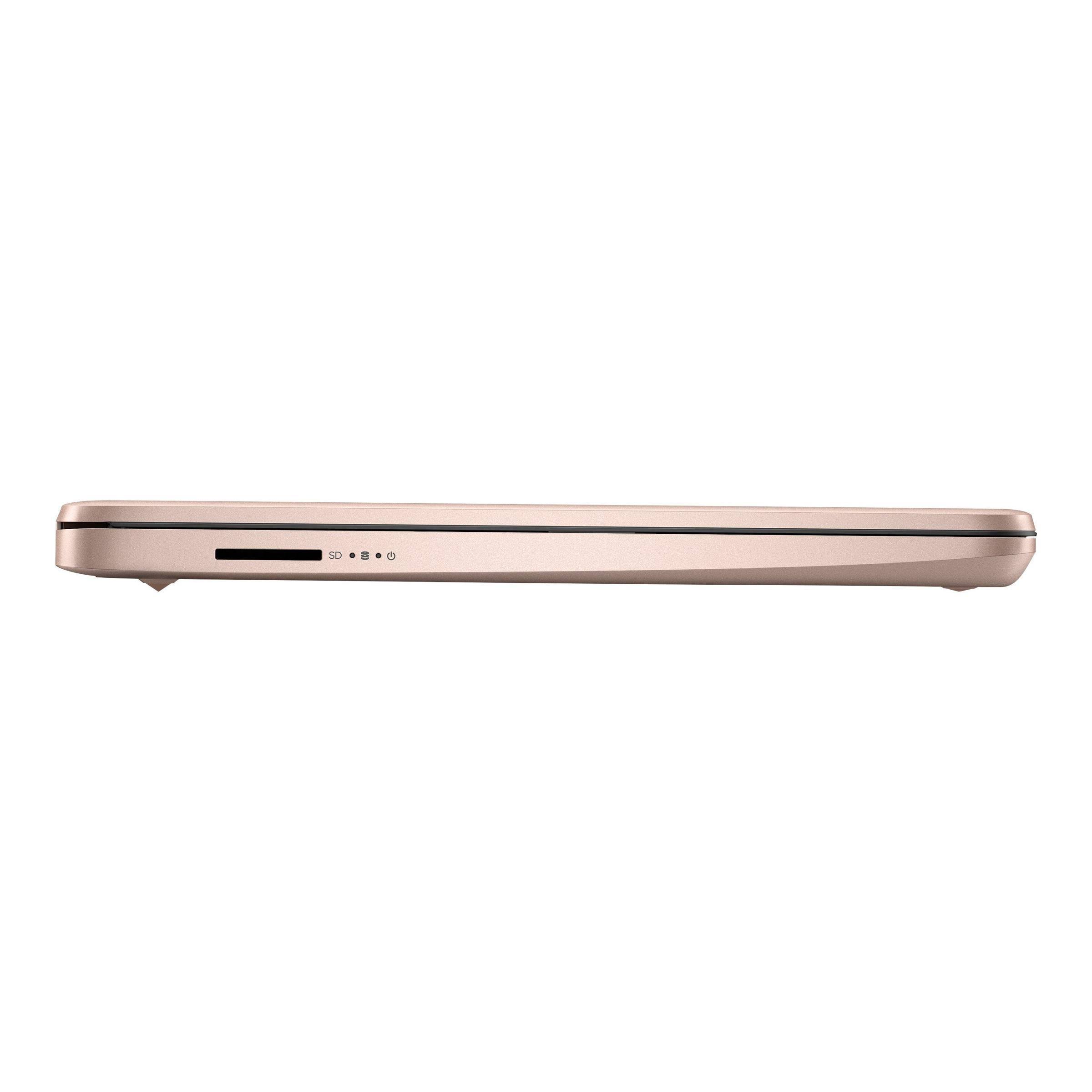 HP 14FQ0030NR 14 inch, 14fq0040nr, 64 GB, AMD 3020e Laptop - Rose Gold