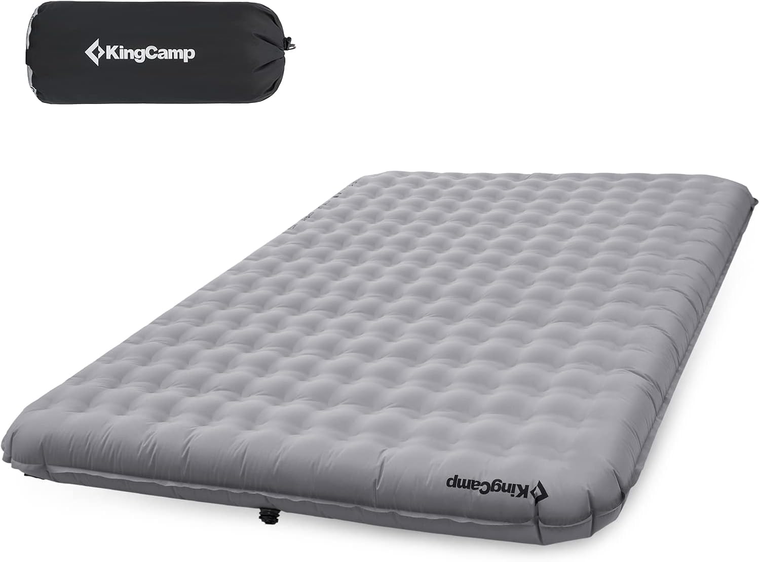 KingCamp Self Inflating Sleeping Pad for Camping Insulated Camping Mattress Comfortable Camping Mat Camping Sleeping Pads for Tent Cot Traveling and