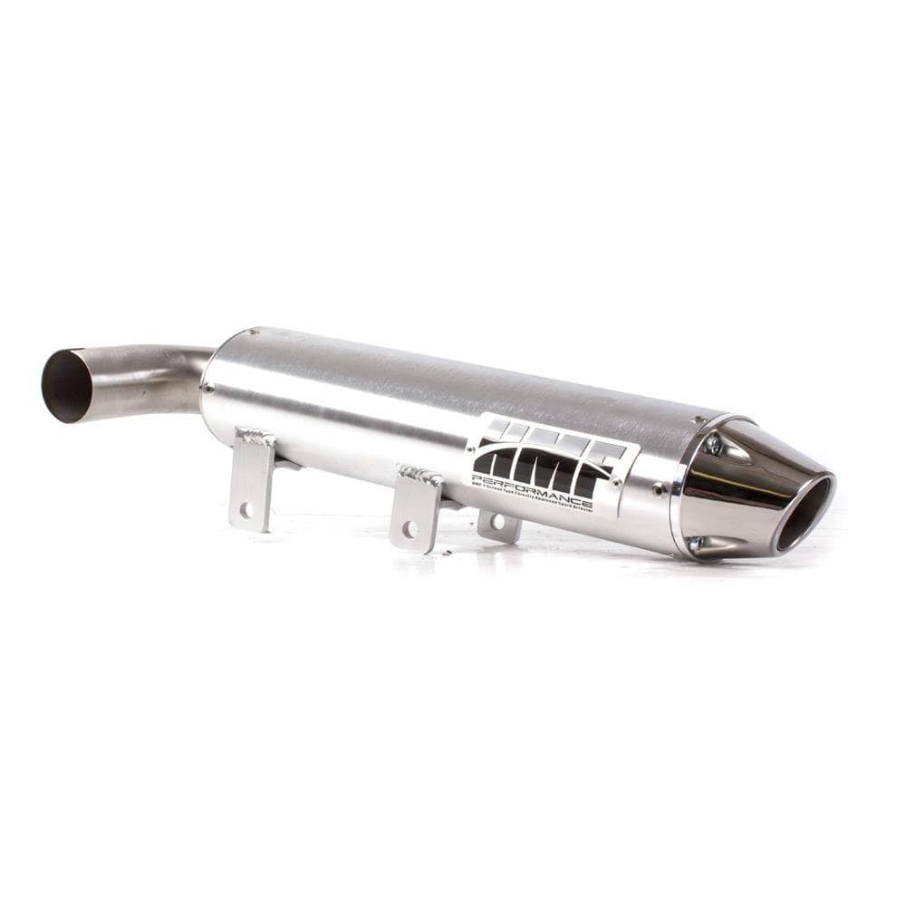 HMF Racing Orange Performance Black Out Slip on Exhaust for Yamaha YXZ 1000R 16-19 End Cap- Euro-Black