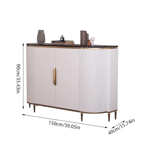 Bufetera Entrance Cabinet Modern Minimalist Living Room Partition Storage Cabinet Sideboard Light Luxury Style Wall Side Cabinet Aparadores para