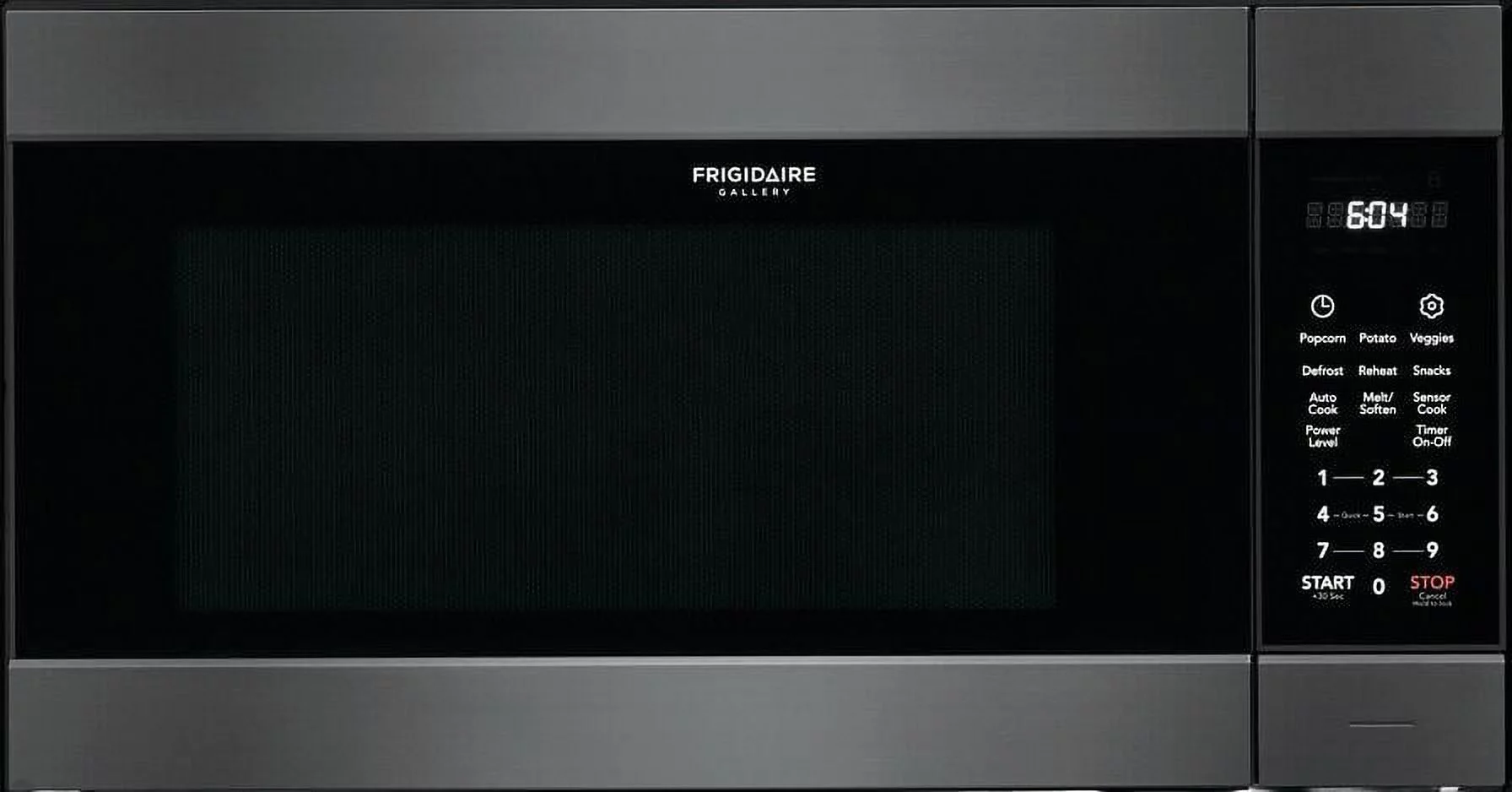 Frigidaire FGMO226NUD 25 Gallery Series Built-in Microwave with 2.2 cu. ft. Capacity Sensor Cooking One-Touch Options and Effortless Reheat in Black