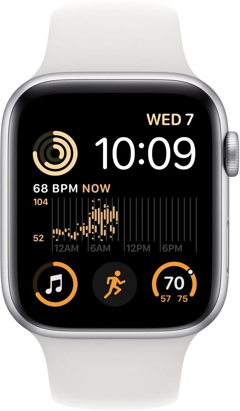 Apple Watch SE 2nd Gen (GPS + Cellular) 40mm Silver Aluminum (Used - Excellent Condition)