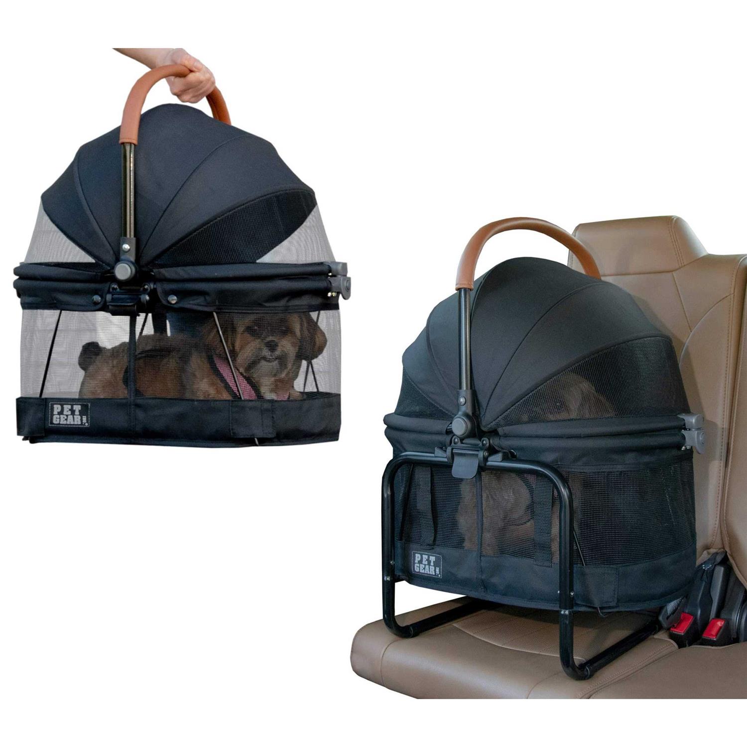 Pet Gear View 360 Booster Travel System Dog &amp; Cat Carrier PG1140NZJB - Pet Supplies online store