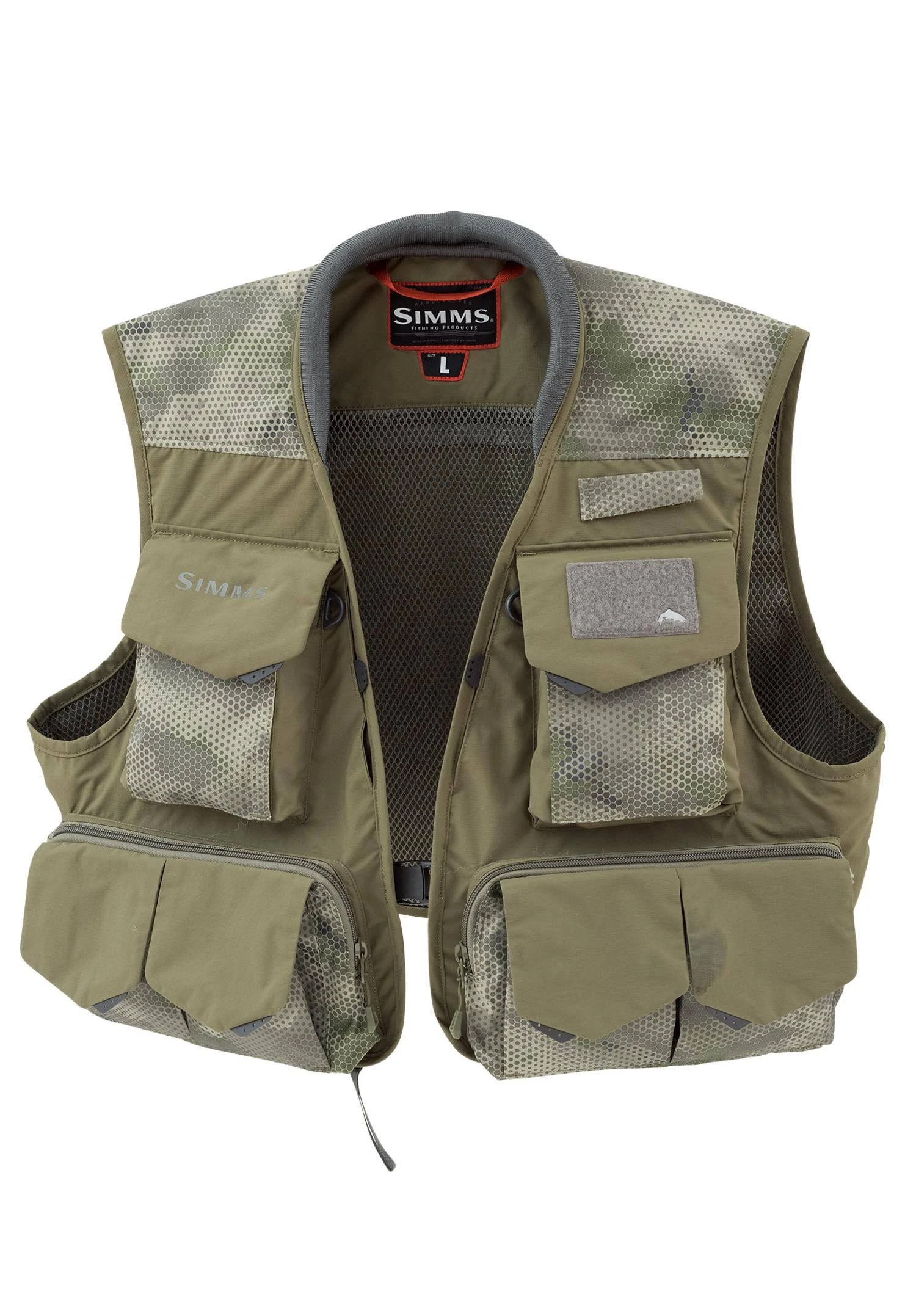 Simms Freestone Vest - Hex Camo Loden - L