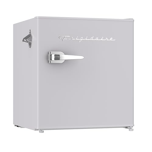 Frigidaire EFR176 Retro Compact Fridge with Chiller Mini Refrigerator with Built-in Bottle Opener for Office, Bedroom, Dorm Room or Cabin