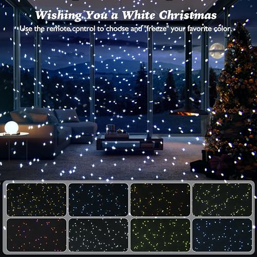 AIRIVO Outdoor Laser Lights Projector, 5 Color Motion Firefly Lights Star Show Projection Light