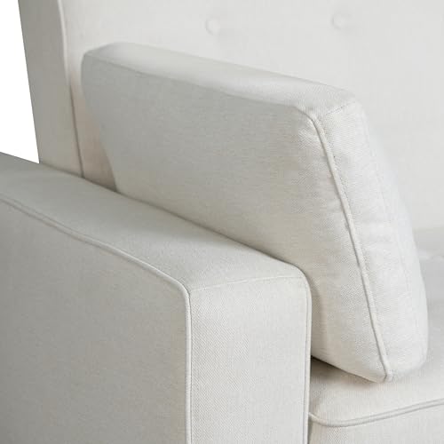 Serta Ainsley 72.6" Convertible Sleeper Sofa, Queen Size, Dreamcoil Comfort, Soft Velvet Fabric, Navy