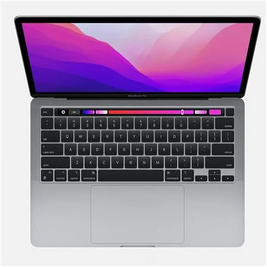 2022 Apple MacBook Pro Laptop with M2 chip: 13-inch Retina Display, 8GB RAM, 512GB SSD Storage, Touch Bar, Backlit Keyboard
