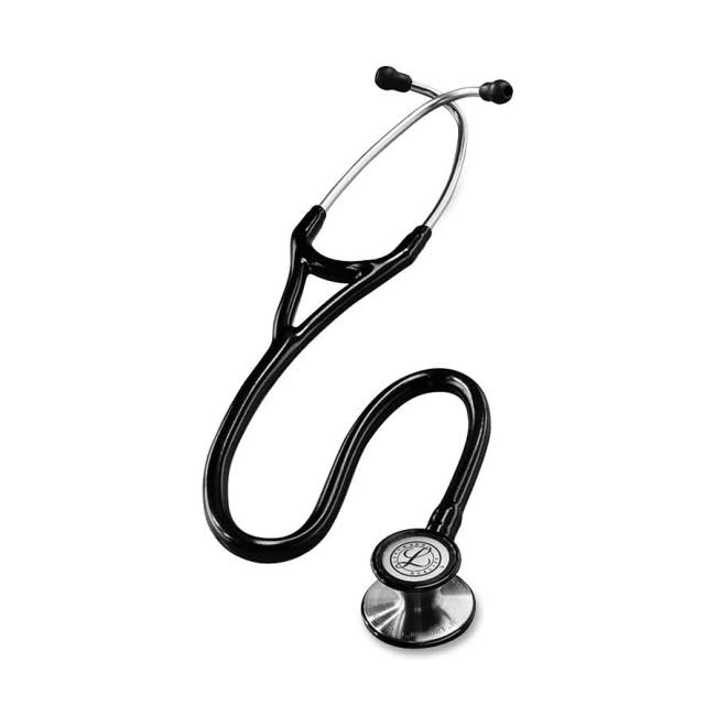 3M Littmann Cardiology III Stethoscope, 27", Black Tube, Stainless Steel Finish Chestpiece - Megean