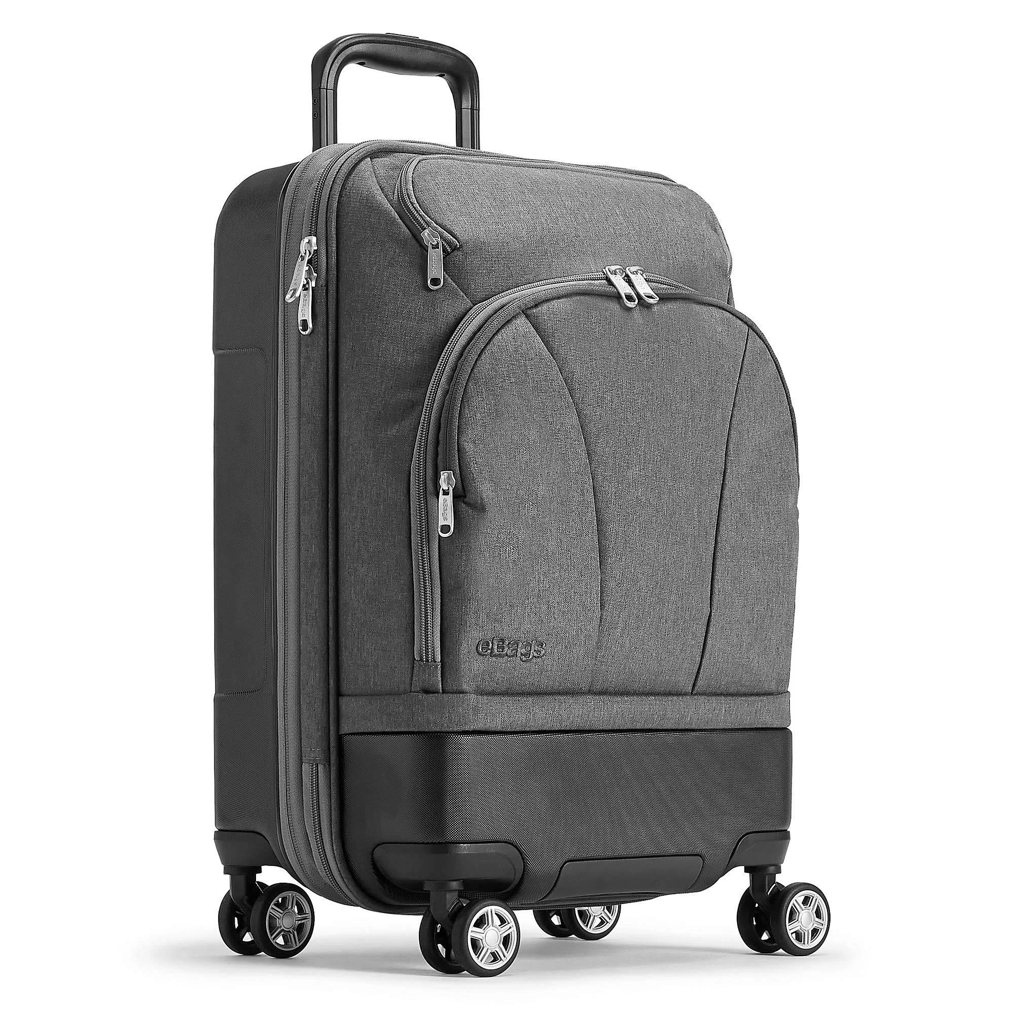 eBags Mother Lode 22x22 Carry-On Spinner Heathered Graphite
