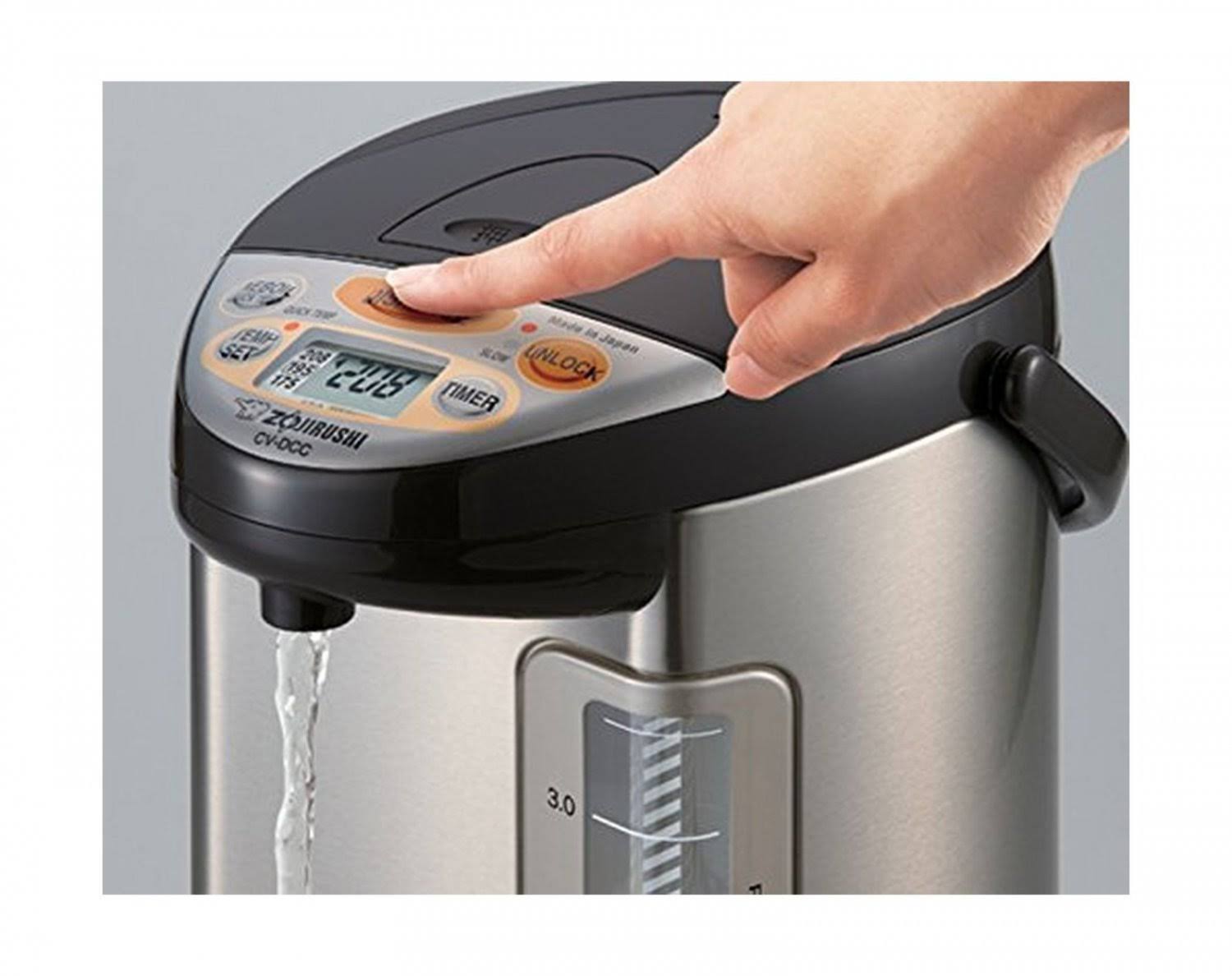 Zojirushi America Corporation CV-DCC40XT VE Hybrid Water Boiler and Warmer, 4-Liter, Stainless Dark