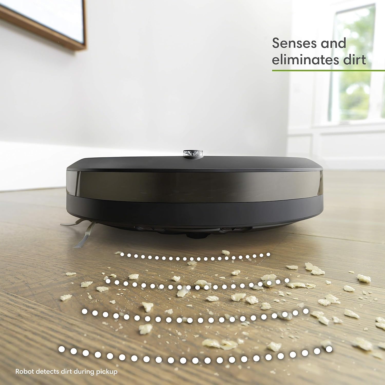 iRobot Roomba i3 Wi-Fi Robot Vacuum - Vacuum Only (Renewed)