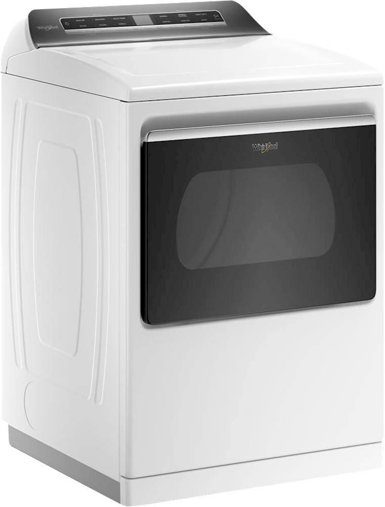 Whirlpool 7.4 Cu. ft. Smart Capable Top Load Electric Dryer - White