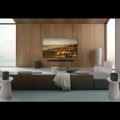 SAMSUNG Q990D 11.1.4ch Soundbar w/Wireless Dolby Atmos Audio, Rear Speaker Included, Q-Symphony, SpaceFit Sound Pro, Adaptive Sound