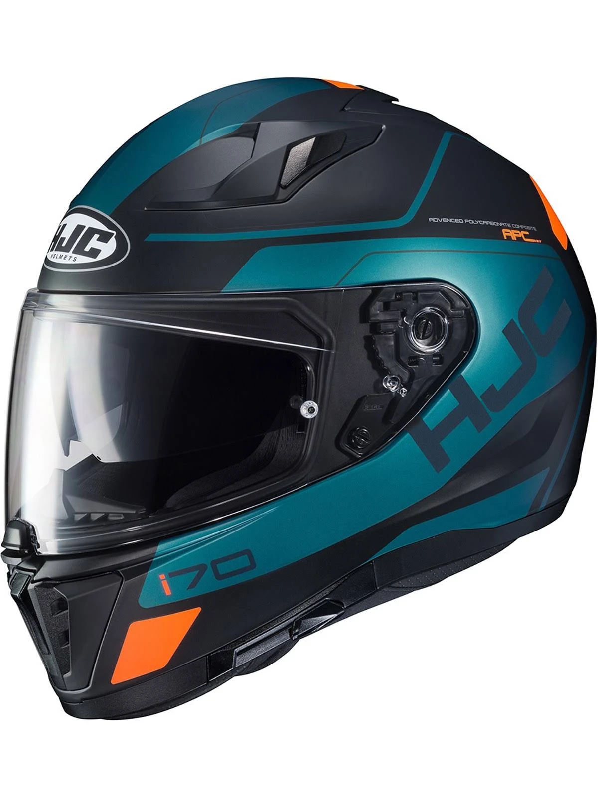 HJC i70 Karon Motorcycle Helmet (Black|Green|Orange)
