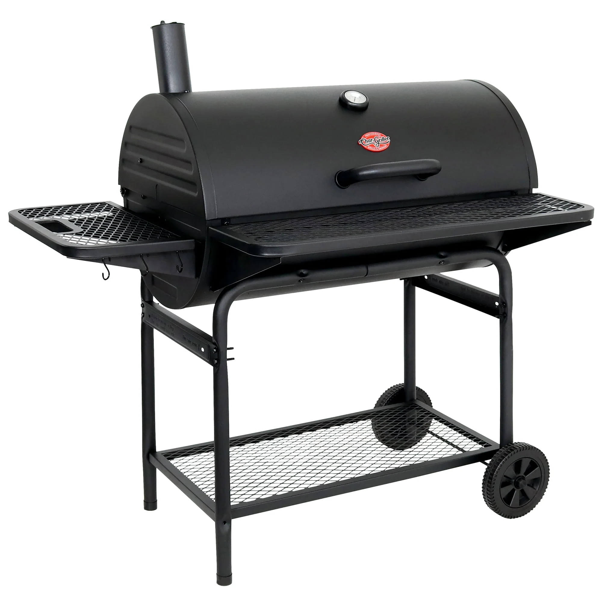 Char-Griller Pro Deluxe XL Charcoal Barrel Grill