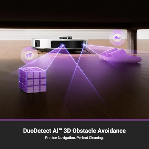 Eureka E20 Plus Robot Vacuum and Mop Combo, Robot Vacuum Cleaner with Bagless Self Emptying Station