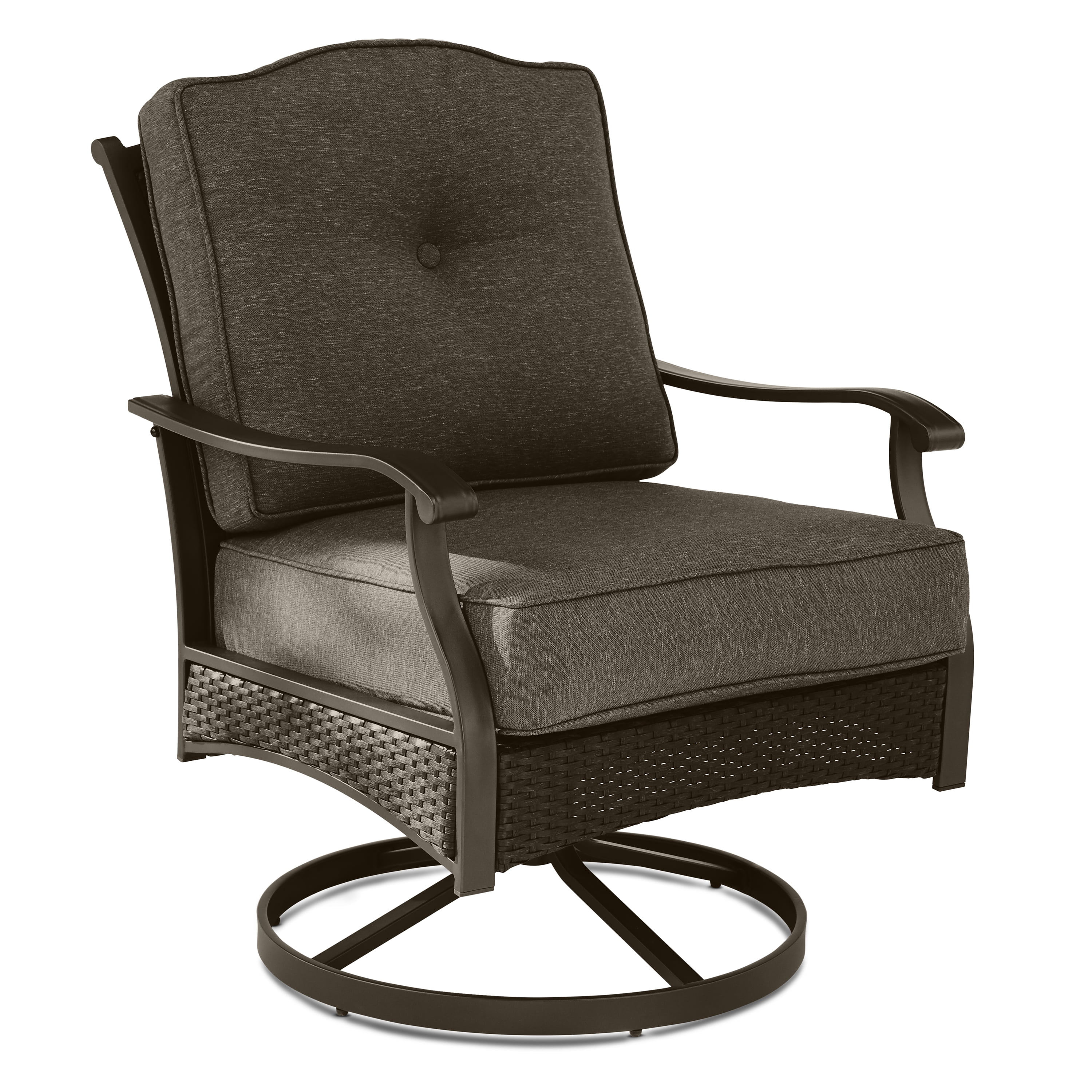 Better Homes & Gardens Providence 4-Piece Conversation Set, Gray - Curated Treasures Market