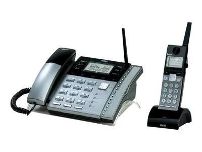 RCA Business 25450RE3 Expandable Cordless Phone with Handset - 900 MHz - 4-line - Silver