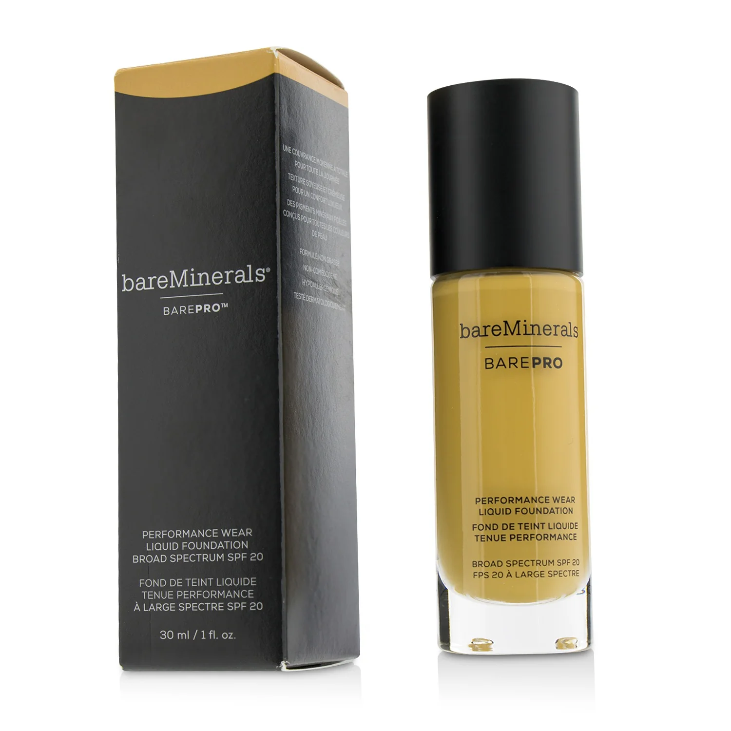 BareMinerals BarePro Performance Wear Liquid Foundation SPF20 - # 08 Golden Ivory  30ml/1oz