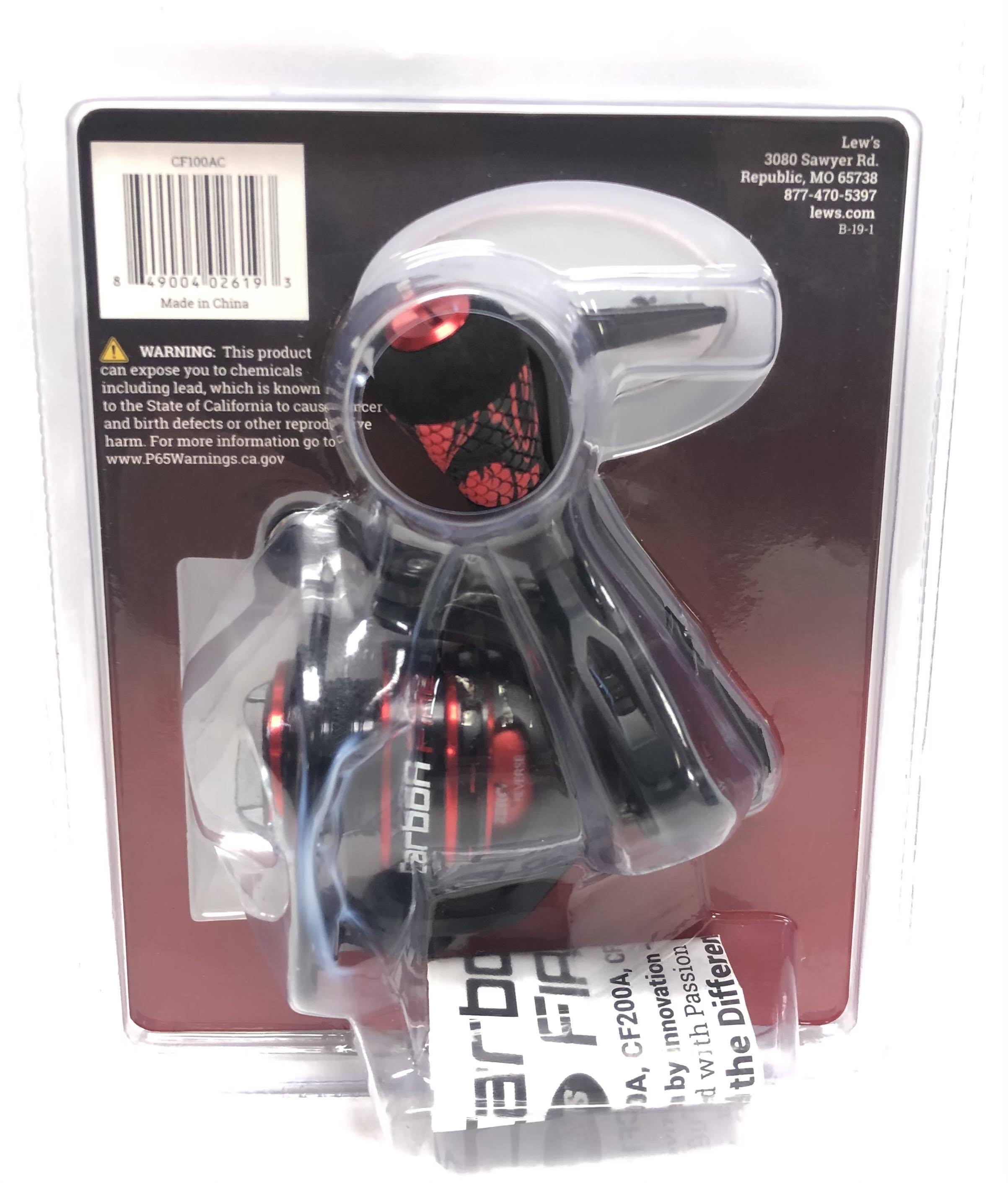 Lew&s Carbon Fire Speed Spin Spinning Reel, Size 100