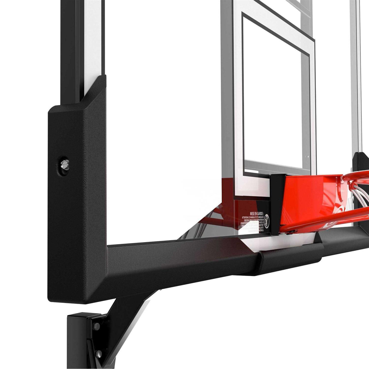 Spalding Momentous EZ Assembly 54 Acrylic H-Frame Portable Basketball Hoop - Sports Supplies Online Store