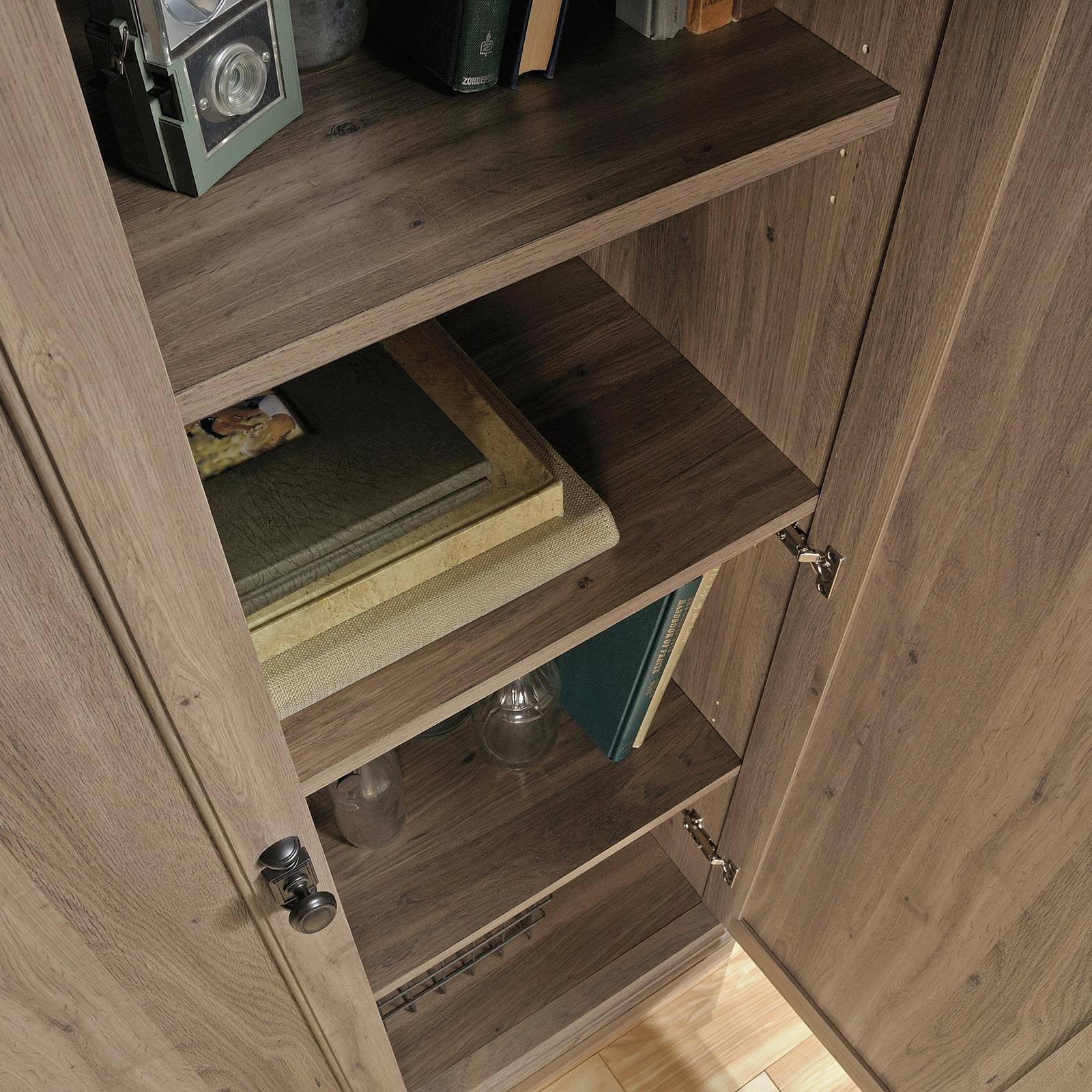Sauder - Barrister Lane Storage Cabinet - Salt Oak