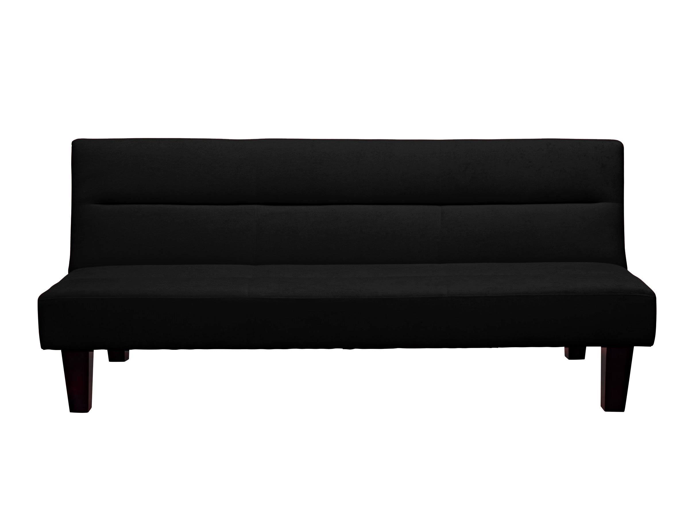 Kebo Microfiber Futon - Color: Black
