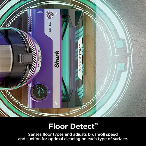 Shark Upright Vacuum, Stratos with DuoClean PowerFins, HairPro, Powered Lift-Away, Self-Cleaning Brushroll, & Odor Neutralizer Technology, Navy