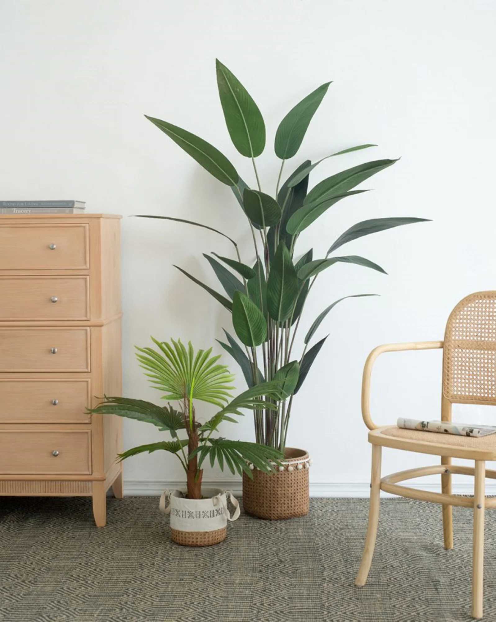 CC Home Furnishings Bird of Paradise Artificial Potted Tree - 6'