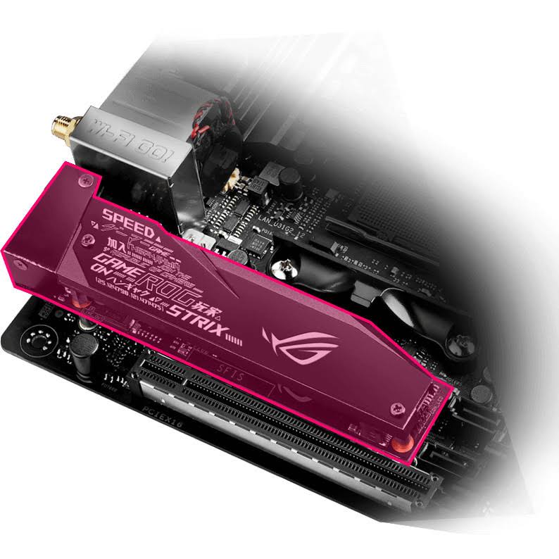 ASUS ROG STRIX X470-I GAMING with AMD X470 Mini-ITX Motherboard - Socket AM4