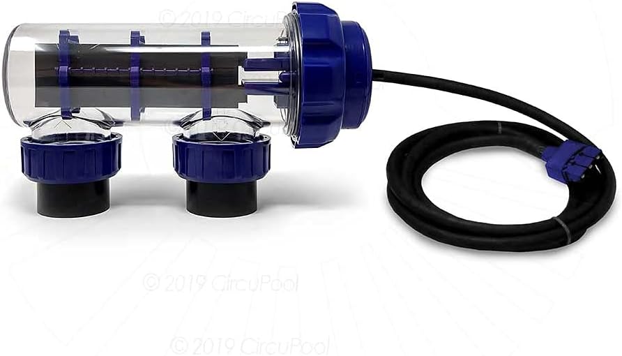 CircuPool SJ35 Salt Water Pool Chlorinator System | 3 Year Manufacturer Warranty | Complete Salt Chlorine Generator for up to 35