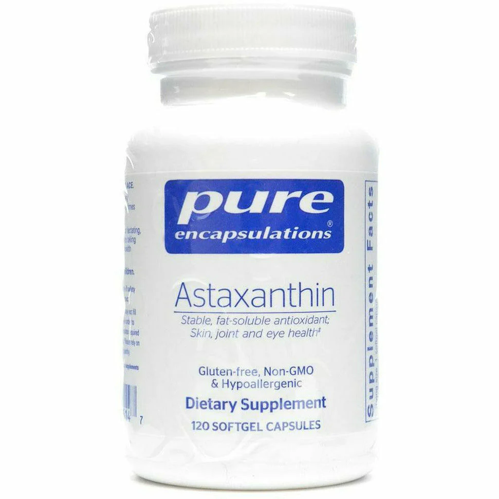 Astaxanthin by Pure Encapsulations - Kansas Nuitrition - HNZSDS