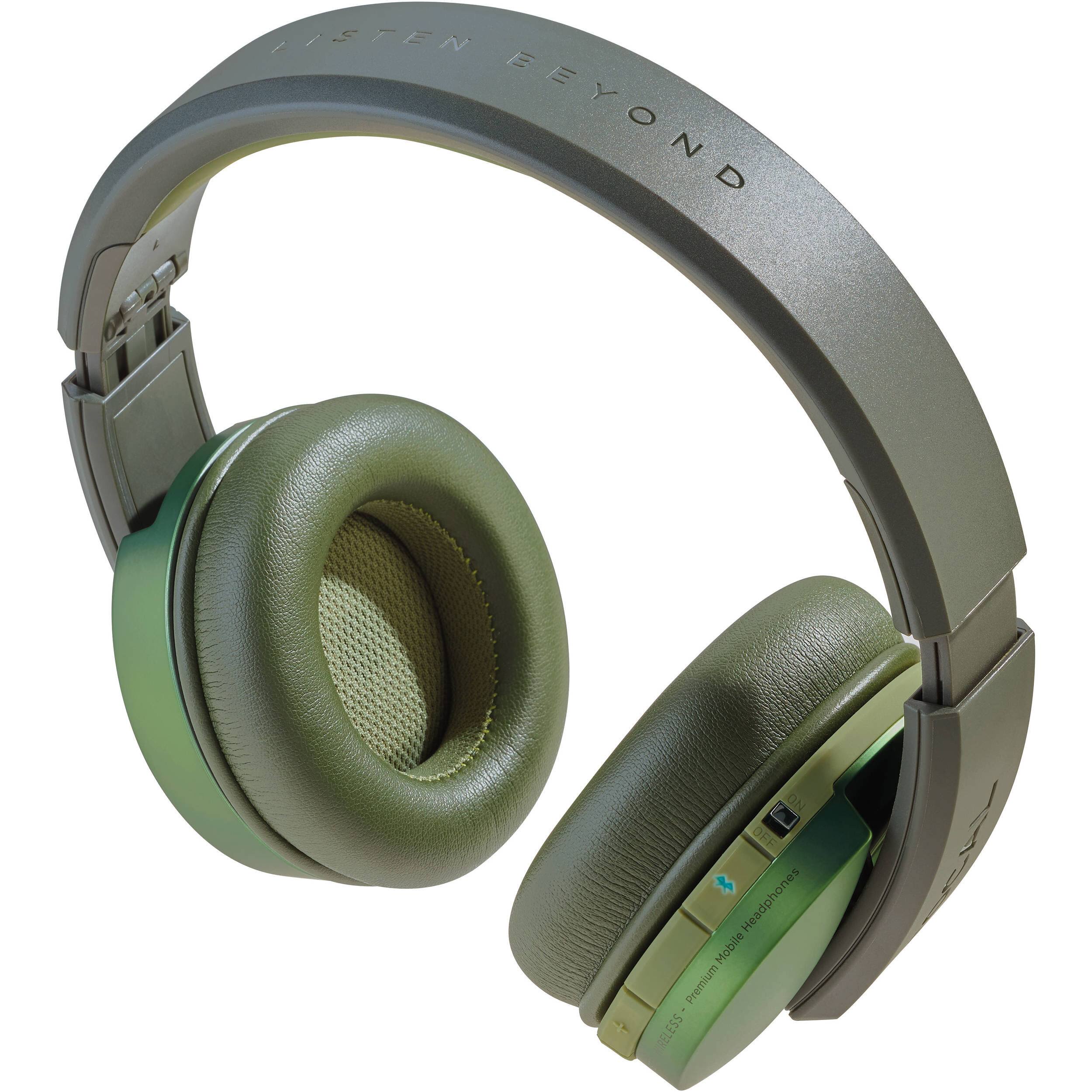 Focal Listen Wireless Chic Over-Ear Headphones (Green)