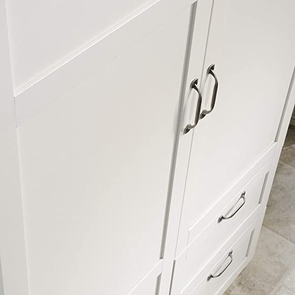 Sauder Large Storage Cabinet, Cinnamon Cherry Finish Cinnamon Cherry Cabinet