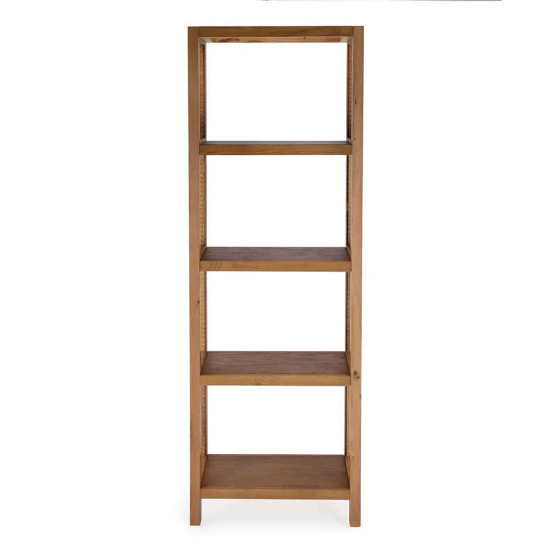 Butler Specialty Company Mesa Cane and Wood 4- Tier Etagere Bookcase - Brown