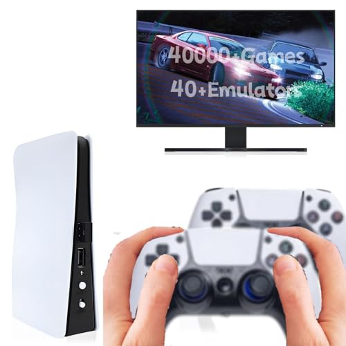 Wireless Retro Game Console Nostalgia Plug and Play Video Game Console 4k,40000+ Video Games 128GB Built in 40+Emulators Console