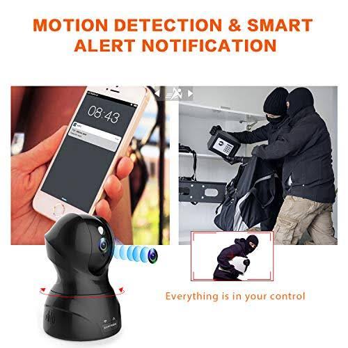 Security Camera 1080p WiFi Pet Camera - KAMTRON Wireless Indoor Pan/Tilt/Zoom HO 826-X