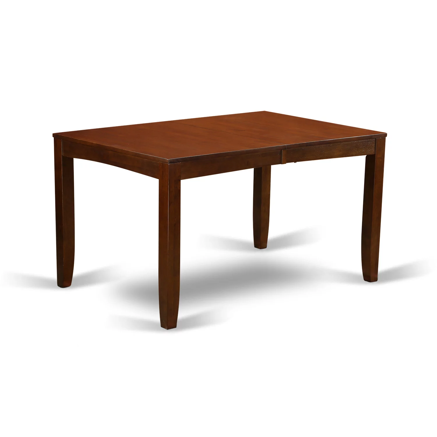 East West Furniture Lynfield 7-piece Wood Dining Room Set in Espresso