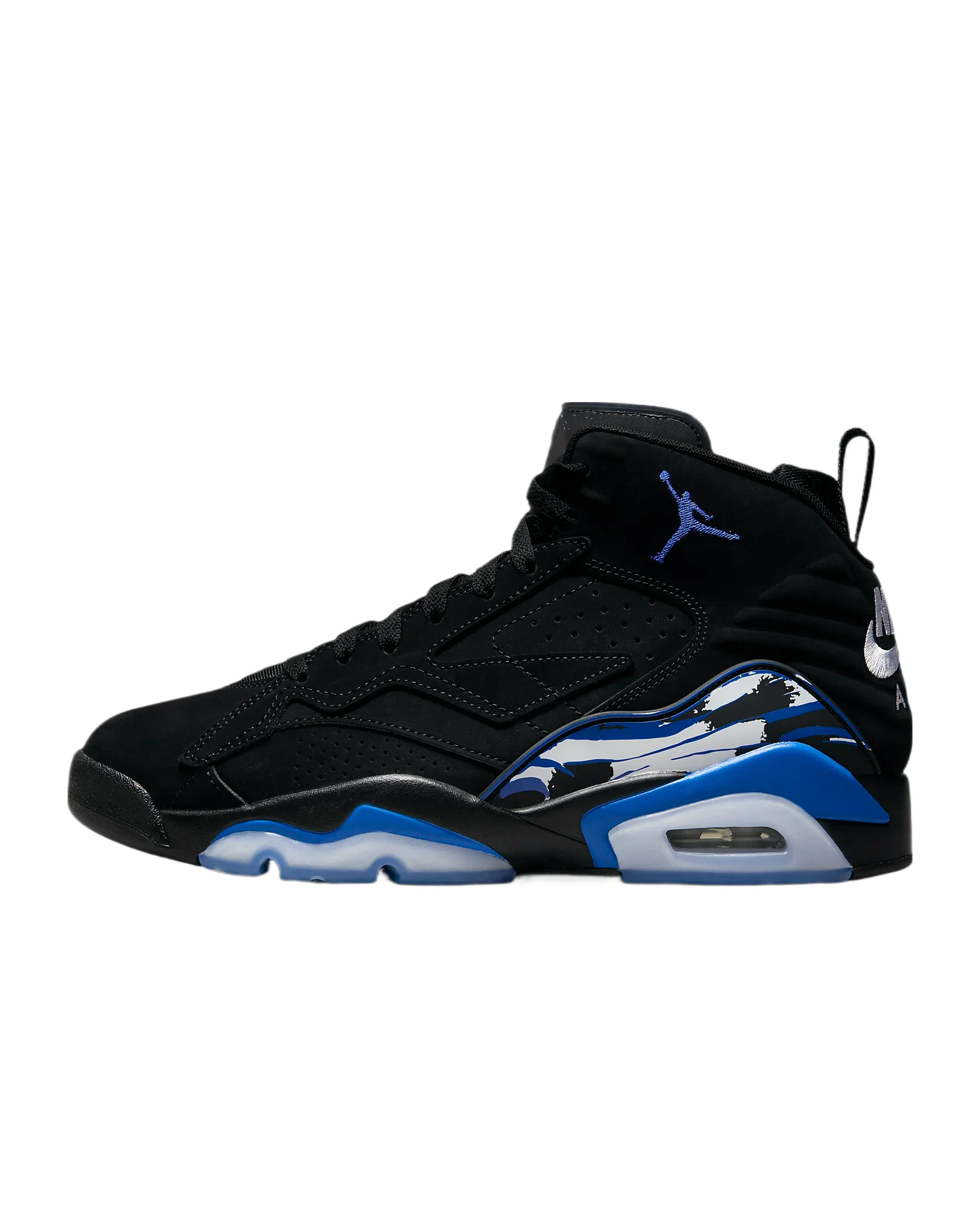Jordan Men MVP Black / Game Royal-White DZ4475-041, Size 11 US