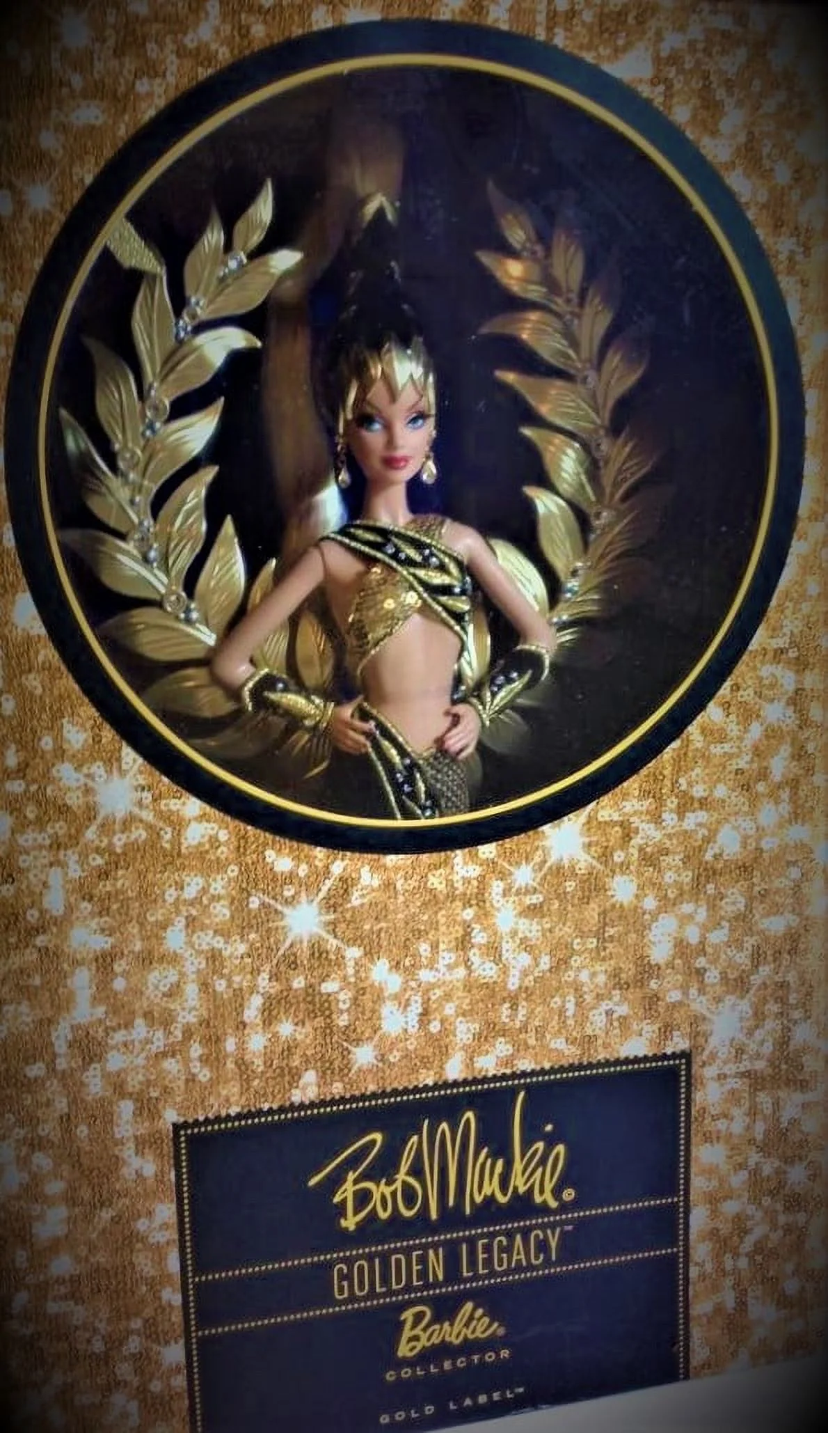 Golden Legacy Barbie Doll Bob Mackie Gold Label Limited Edition 2009 Mattel