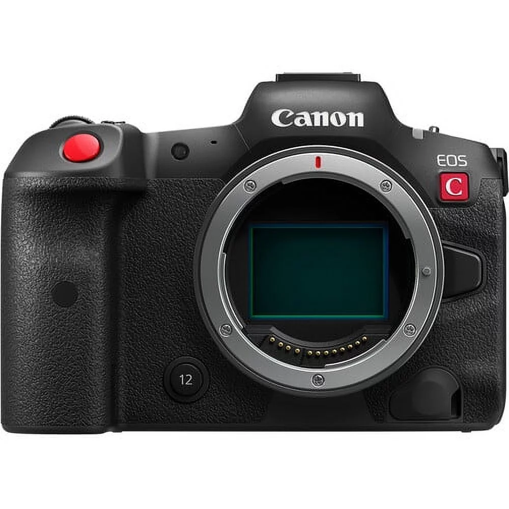 Canon EOS R5 C Mirrorless Cinema Camera 24-105STM Lens + COMMANDER Starter Kit + Lens Filters + CASE + 64GB Memory Card+Extra Battery+Shot-Gun