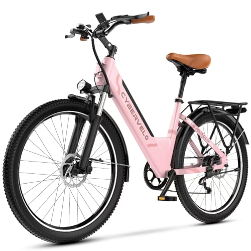 26“ Electric Bike for Adult,1000W Peak, up 80 Miles Removable Battery Ebike,Adult Electric Bicycles for All Terrain,Men Women E Bike, 7-Speed