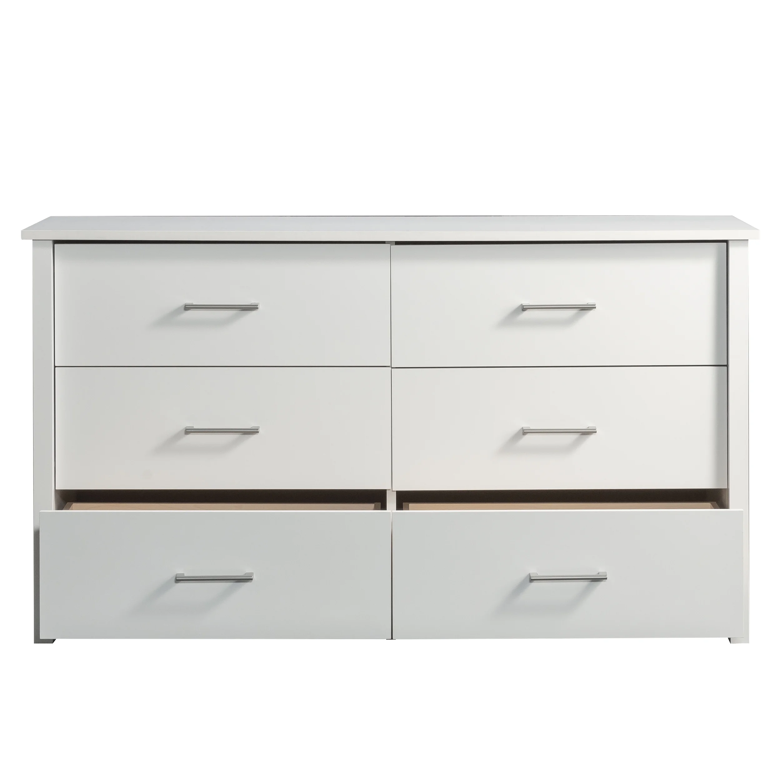 Mainstays Hillside 6-Drawer Dresser, Soft White Finish - Radiant Selections