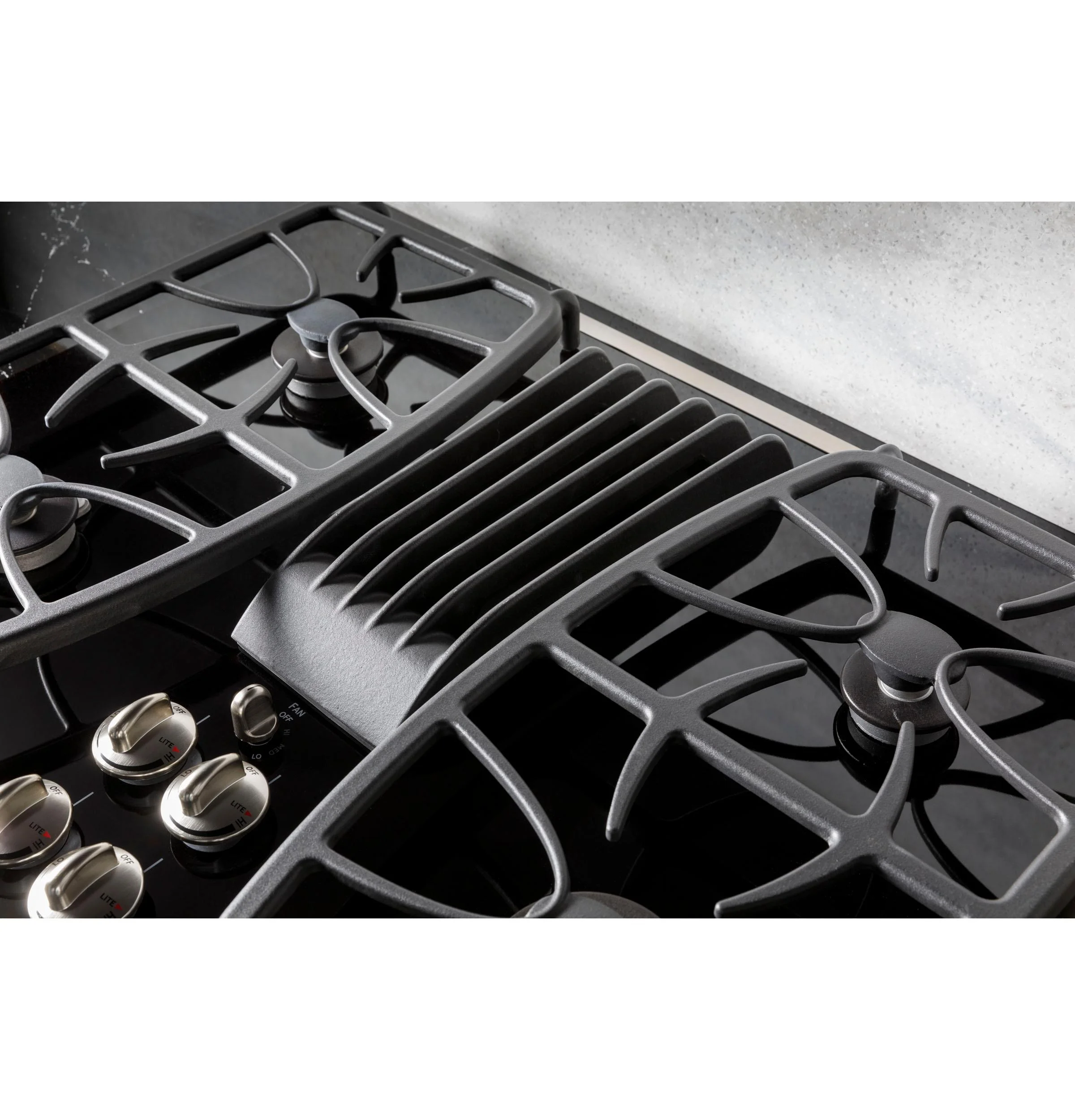 GE APPLIANCES PGP9830SRSS  COOKTOPS (GAS) Black