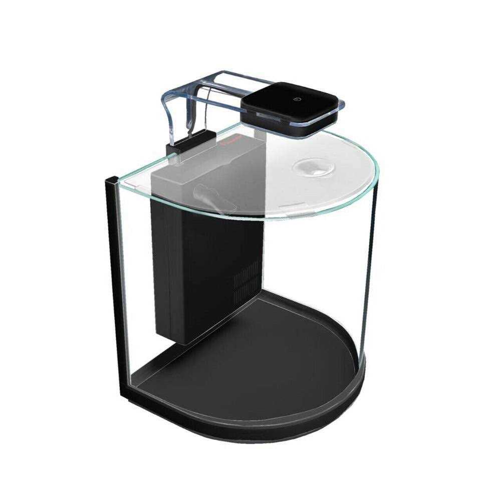 Aquatop Pisces Nano Bowfront Glass Aquarium - Pet Supplies online store