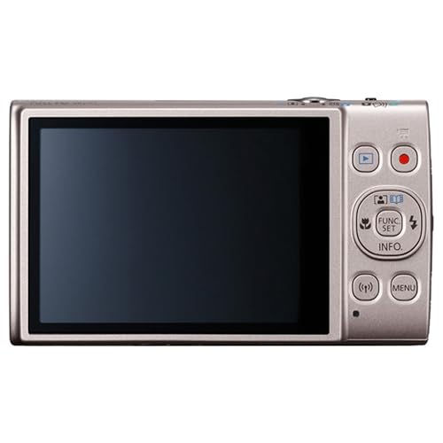 Canon PowerShot IXY 650 (ELPH 360) HS Digital Camera (Silver) + 128GB Extreme PRO Memory + Case, Grip, Software Pack (Essential Bundle) (Renewed)
